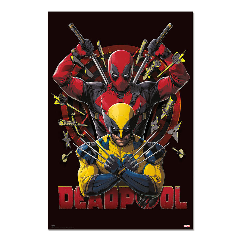 Deadpool & Wolverine Poster Marvel