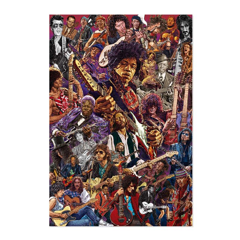 legendary guitarists poster