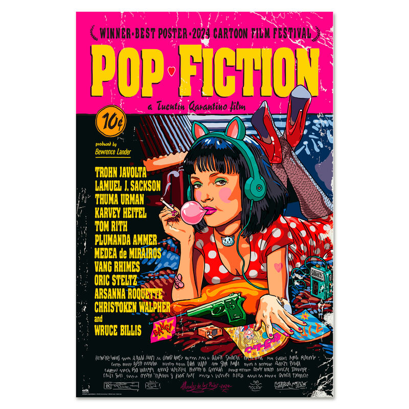 pop fiction poster