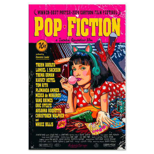 pop fiction poster