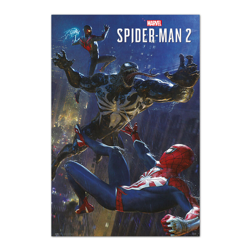 spiderman 2 marvel poster
