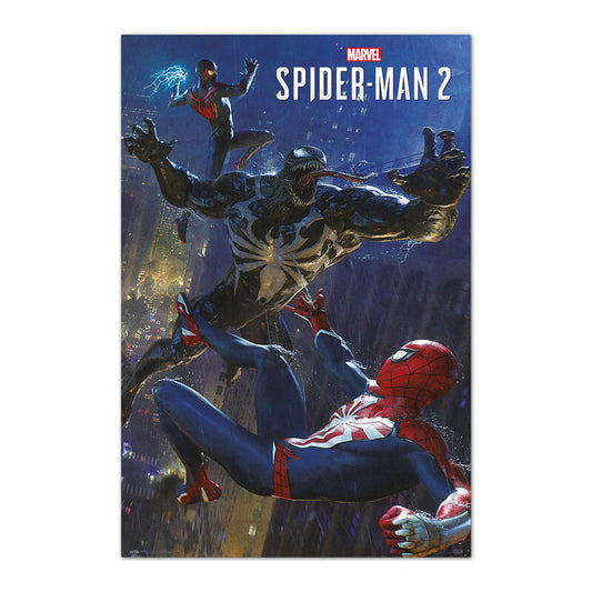 spiderman 2 marvel poster