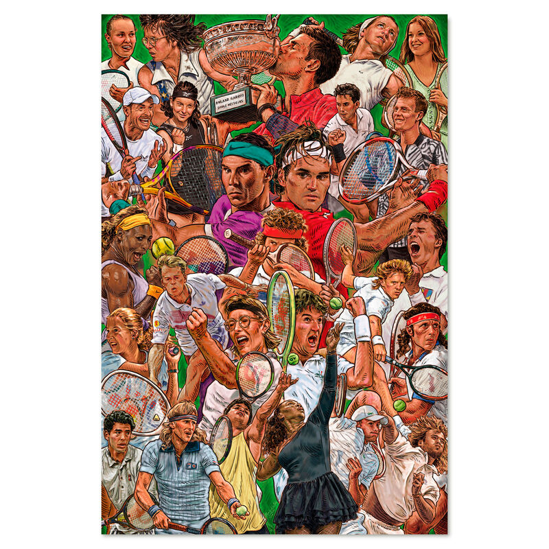 tennis legends poster
