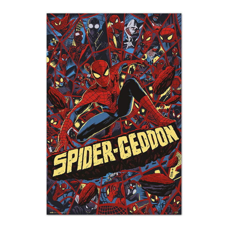 poster spider geddon spiderman marvel