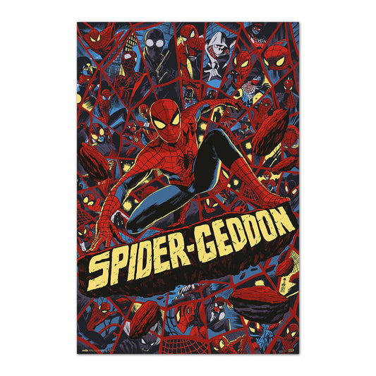 poster spider geddon spiderman marvel