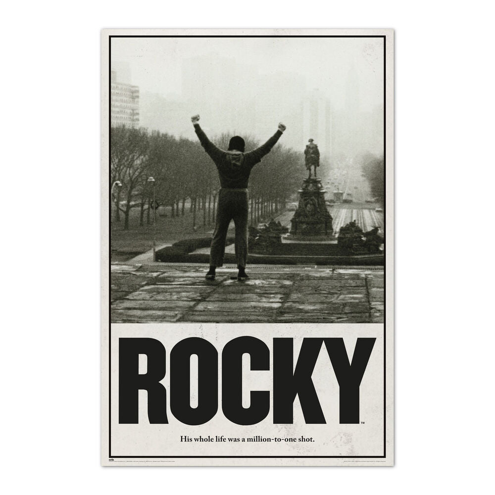 Plakat Jedna szansa na milion Rocky Balboa