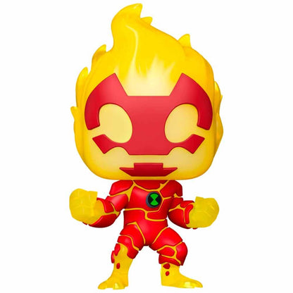 ben 10 heatblast pop figure