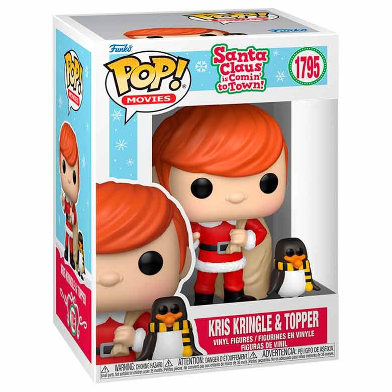 Figura POP ¡Santa Claus viene a la ciudad! Kris Kringle y Topper