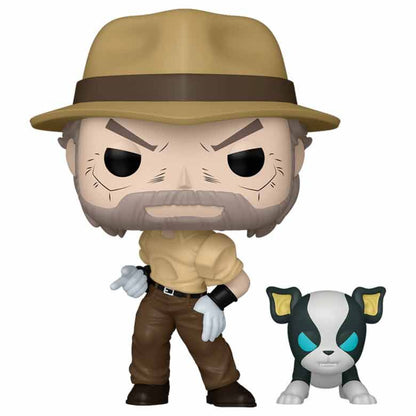 pop figure jojo's bizarre adventure joseph joestar with iggy