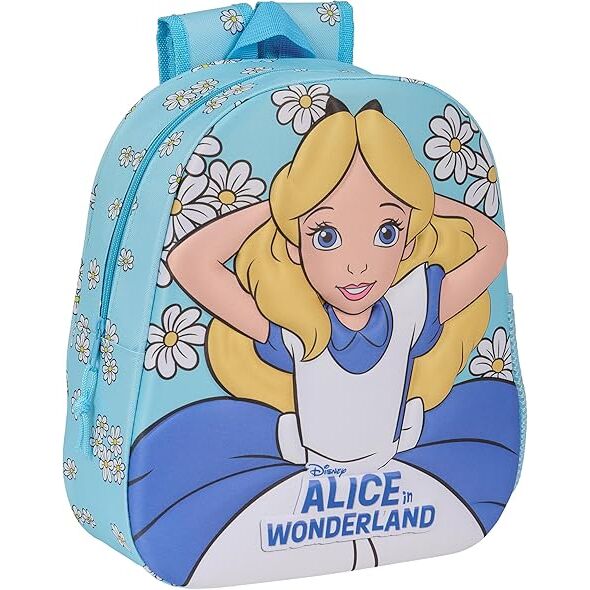 disney alice in wonderland 3d backpack 33cm