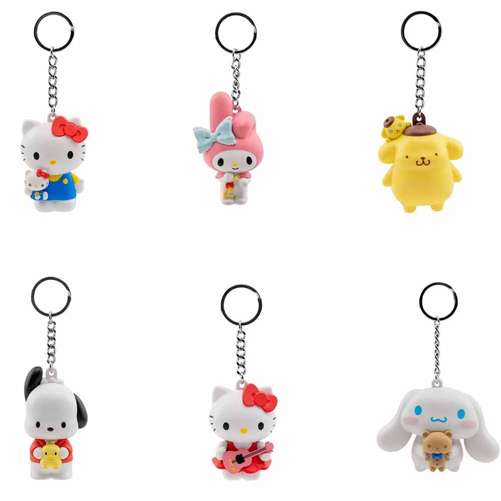 hello kitty surprise figure keychain (assorted)