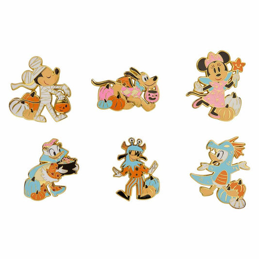 Pin's mystère en émail Mickey et ses amis Disney Pixar assortiment Loungefly