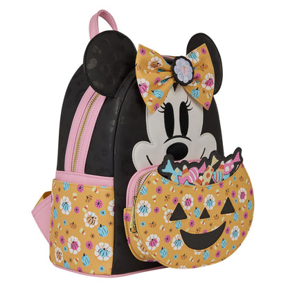 Zaino Loungefly Disney con Minnie a forma di zucca 26 cm