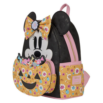 Zaino Loungefly Disney con Minnie a forma di zucca 26 cm