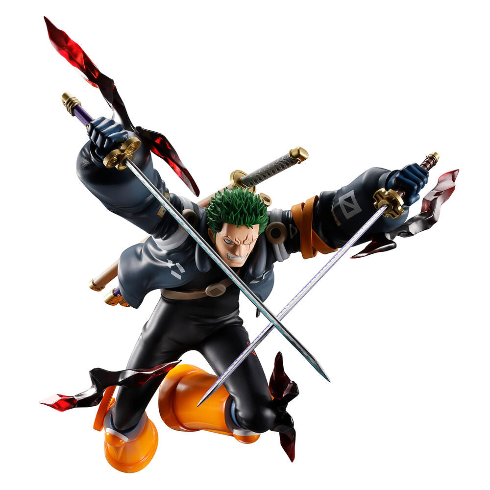 figure ichibansho roronoa zoro burts of energy masterlise expiece one piece 15cm