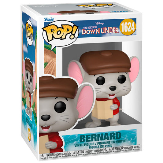 Boneco Funko Pop da Disney Os Resgatadores na Austrália Bernardo