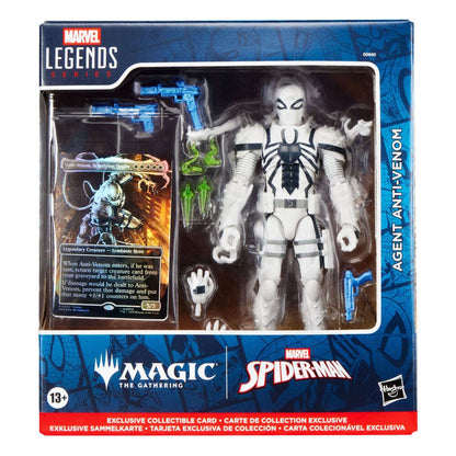 figure agent anti venom magic the gathering spider man marvel 15cm