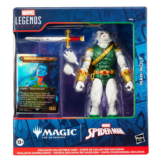 Figurka Człowiek Wilk Magic The Gathering Spider Man Marvel 15cm