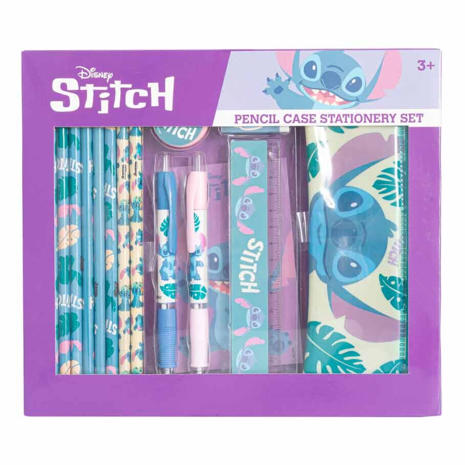 stitch disney stationery blister pack  14 pieces