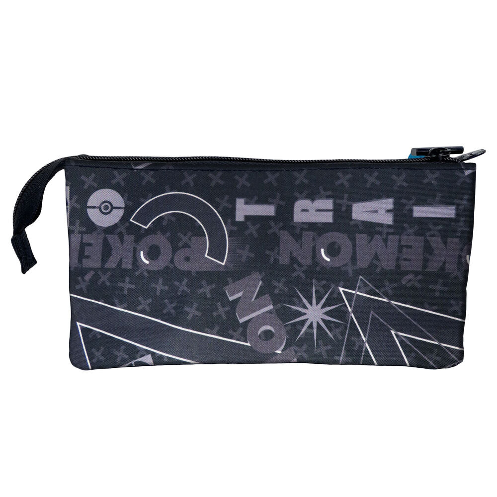 Geo Pokemon triple pencil case