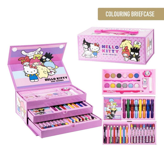 Valigetta colorabile di Hello Kitty
