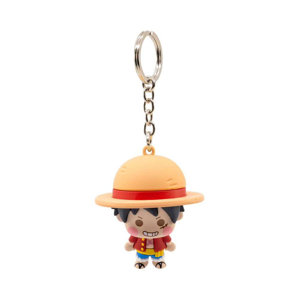 One Piece figure keychain assorted