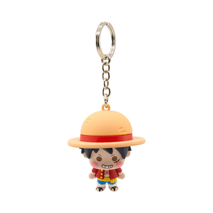One Piece figure keychain assorted