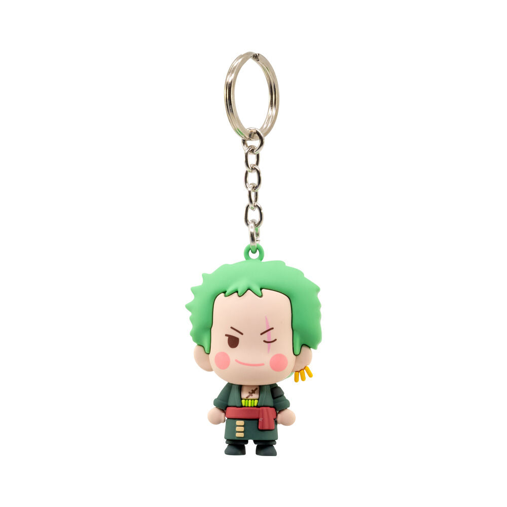 One Piece figure keychain assorted