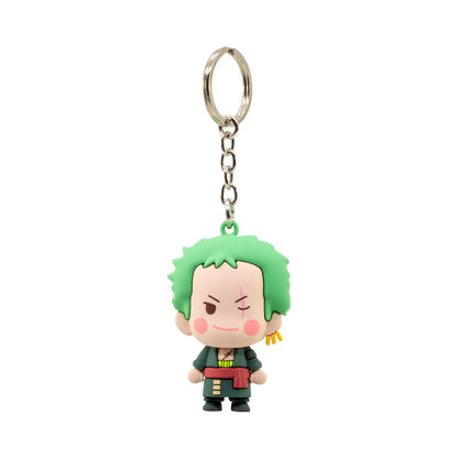 One Piece figure keychain assorted