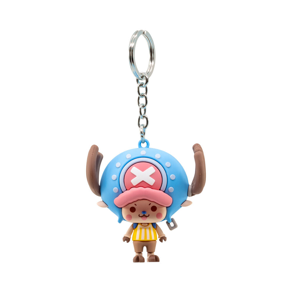 One Piece figure keychain assorted