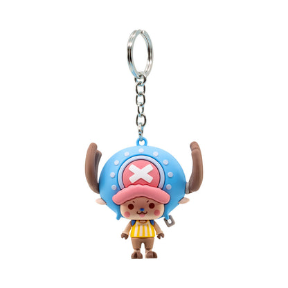 One Piece figure keychain assorted