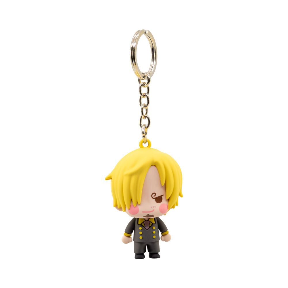 One Piece figure keychain assorted