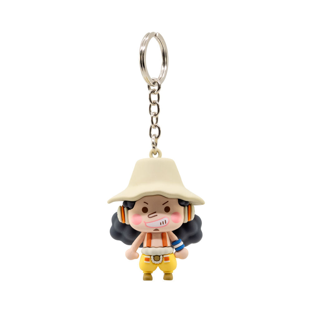 One Piece figure keychain assorted