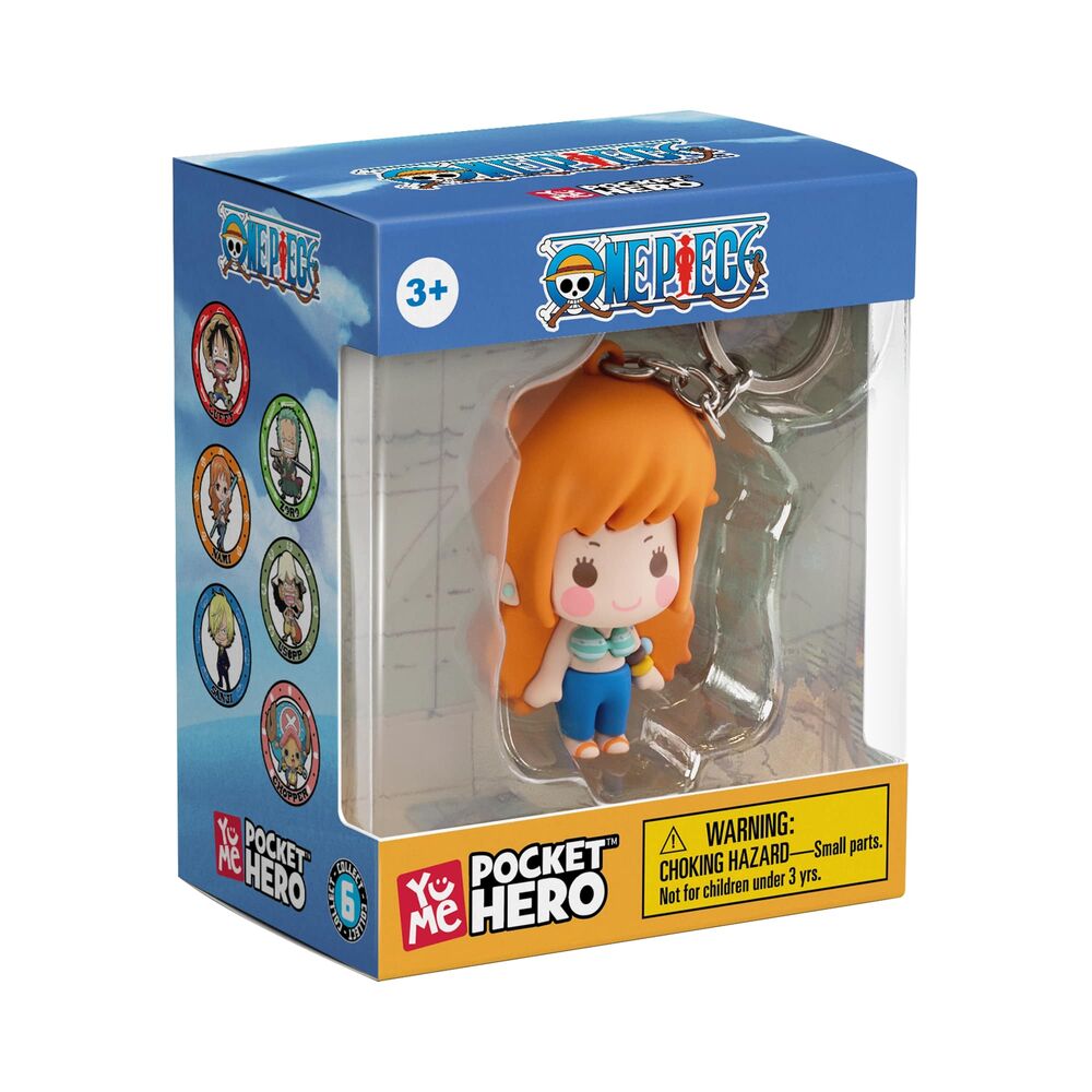 One Piece figure keychain assorted
