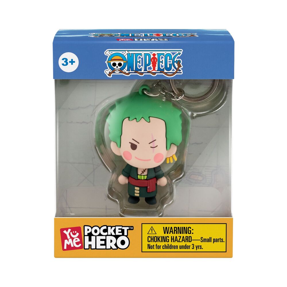 One Piece figure keychain assorted