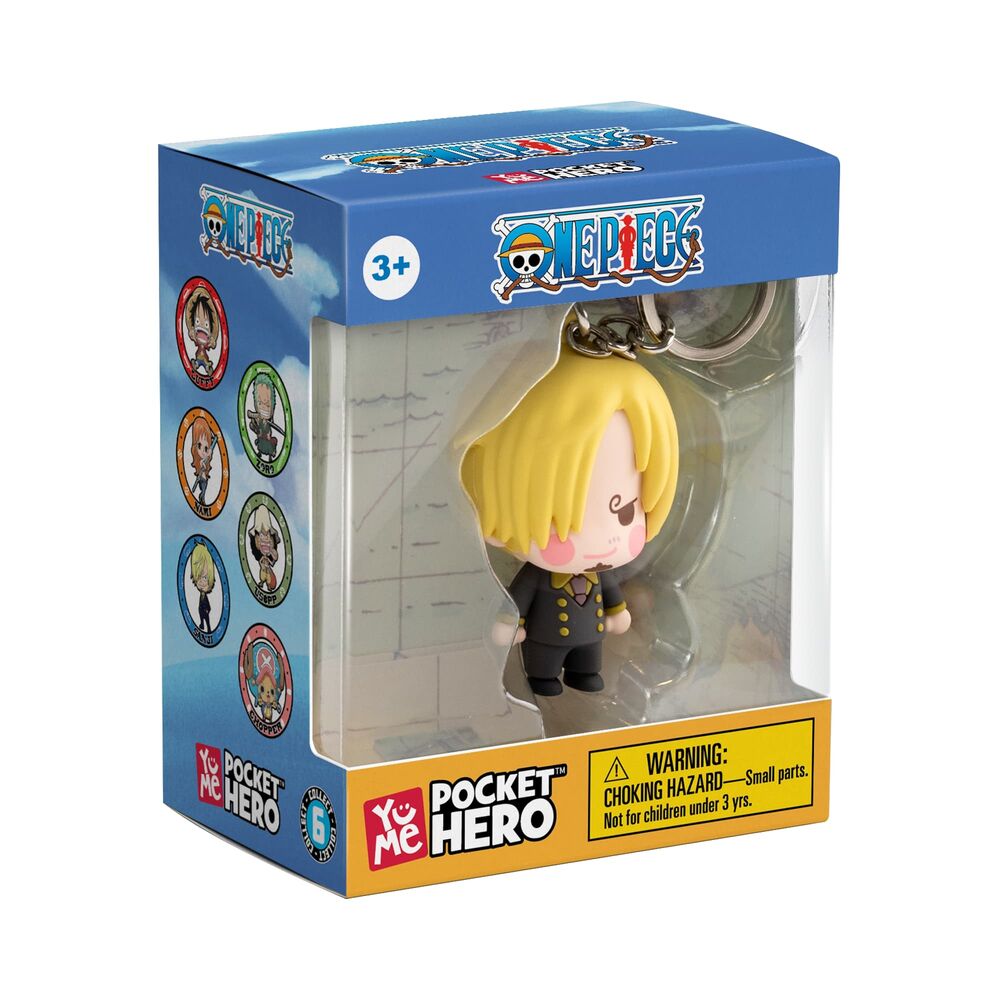 One Piece figure keychain assorted