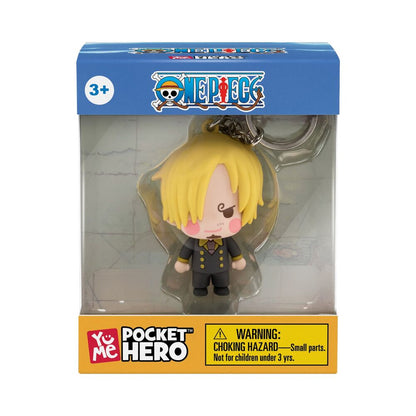 One Piece figure keychain assorted