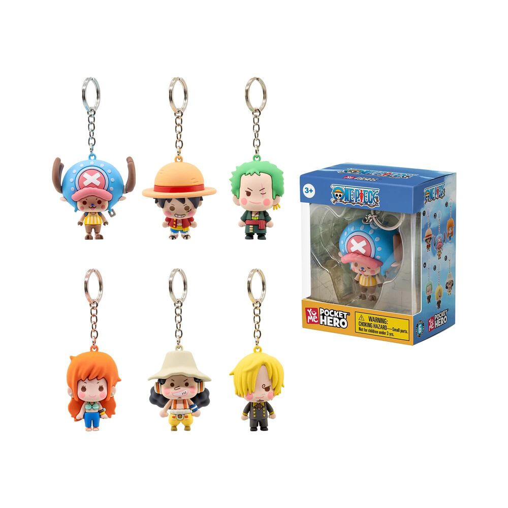 one piece figure keychain assorted