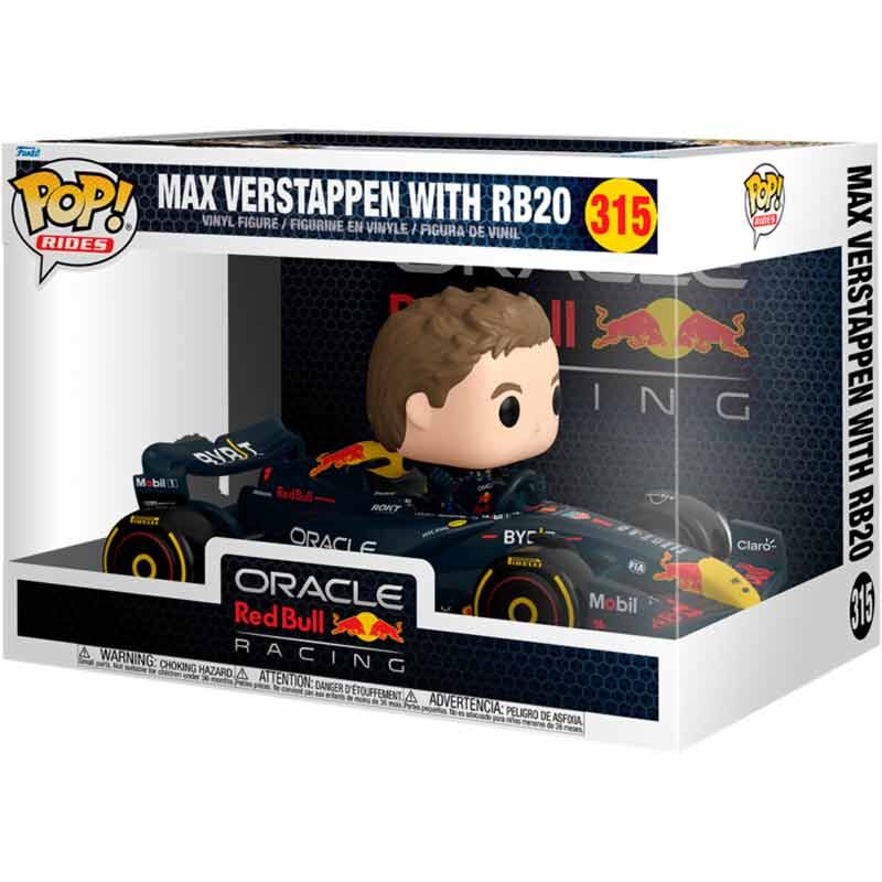 figure pop rides super deluxe racing oracle red bull max verstappen with rb20