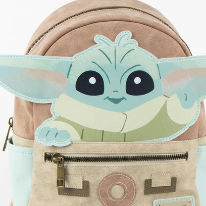 Grogu The Mandalorian Star Wars casual backpack 24cm