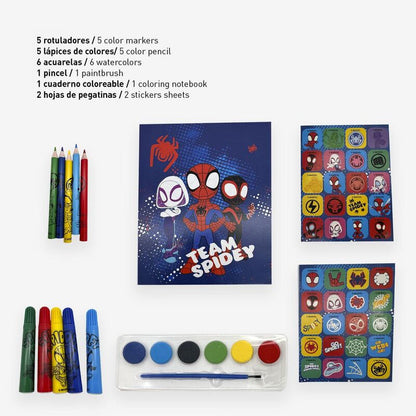Zestaw piśmienniczy plecak Spider Mana Marvela