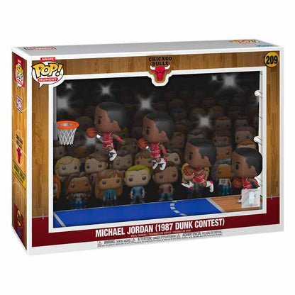 figure pop moments deluxe chicago bulls michael jordan 1987 dunk contest