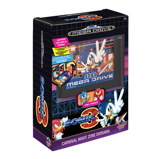 diorama mega drive sonic the hedgehog 3 console heroes