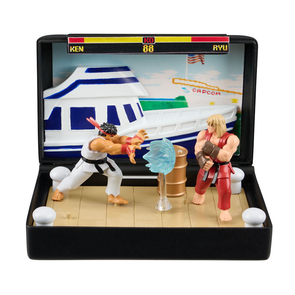 Diorama Mega Drive Street Fighter Console Heroes
