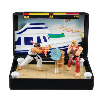 Diorama Mega Drive Street Fighter Console Heroes
