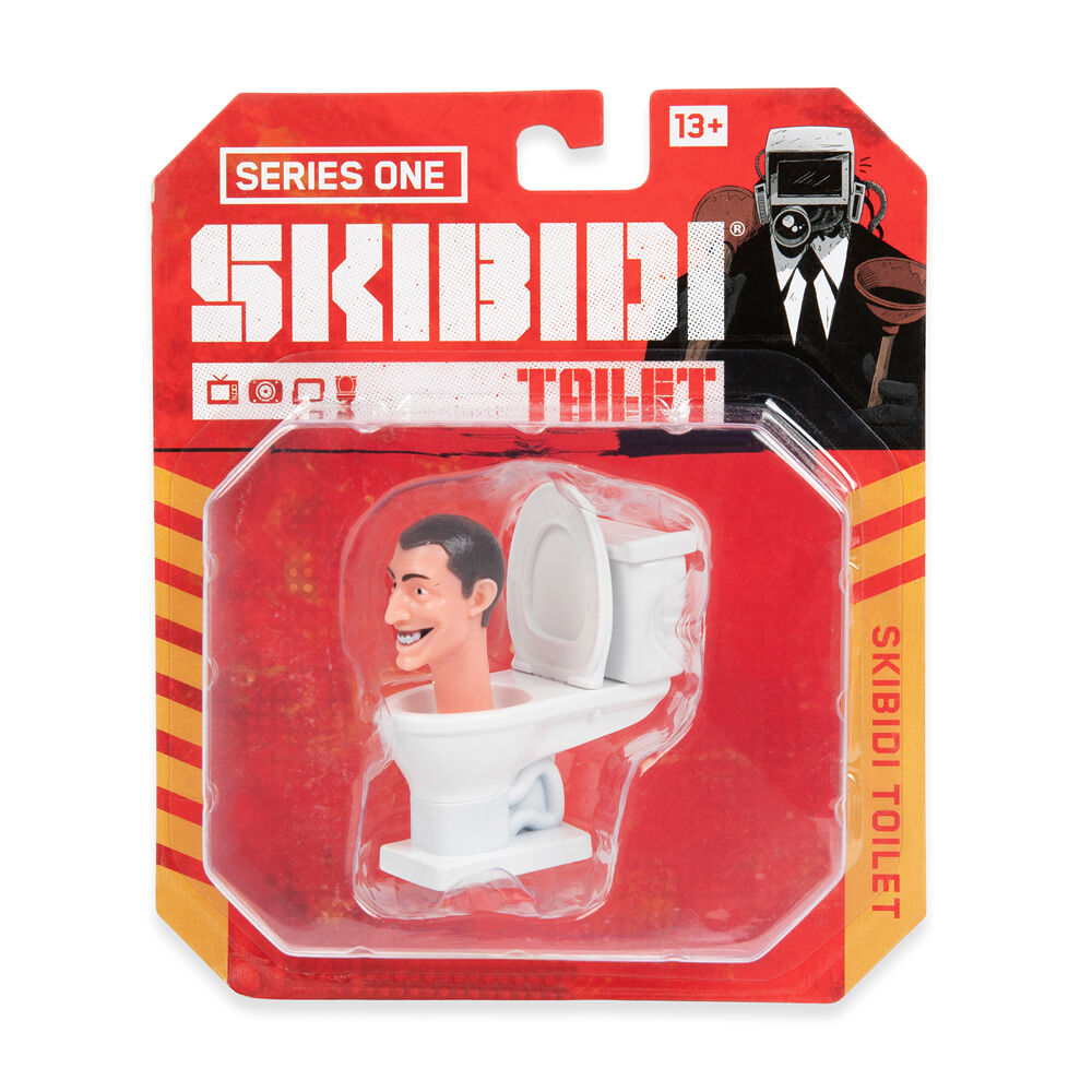 Skibidi Toilettenfigur aus Druckguss  sortiert