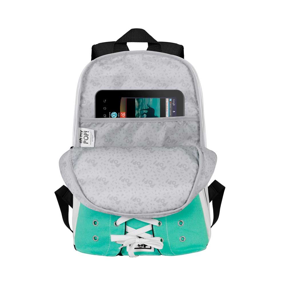 Baskets à sac à dos menthe Oh My Pop 43 cm