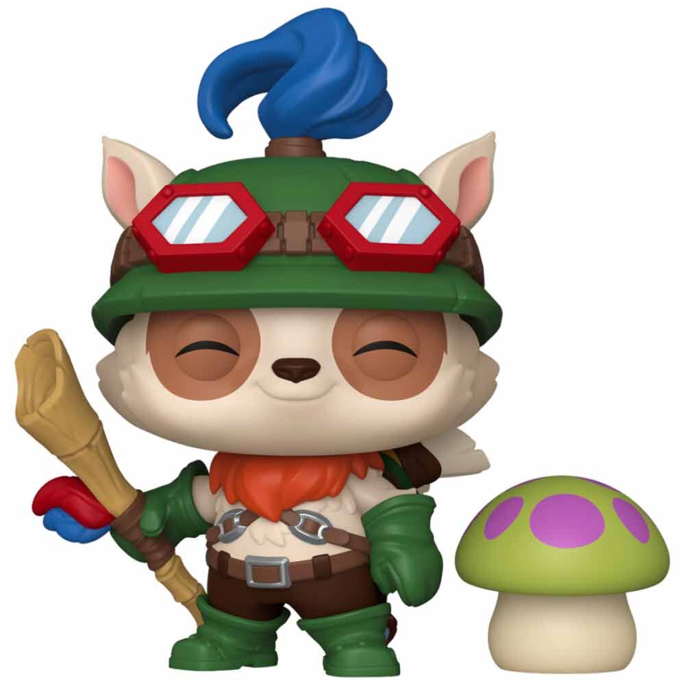 pop figure league of legends teemo with mushroom