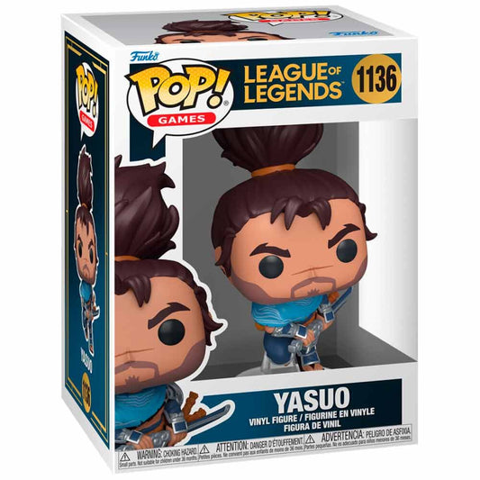 Statuetta POP di Yasuo della League of Legends