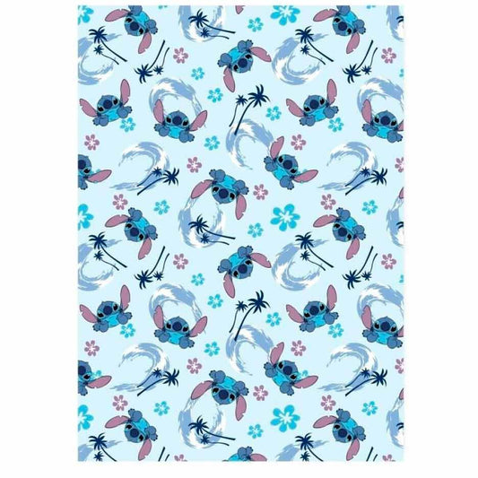 stitch disney coral blanket 110x140cm